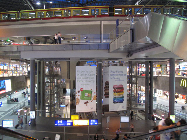 Hauptbahnhof Berlin (6. Aug.)