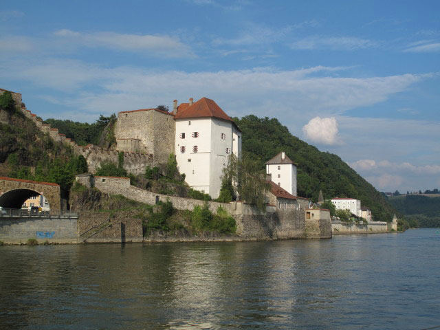 Veste Niederhaus von der Luitpoldbr&uuml;cke aus