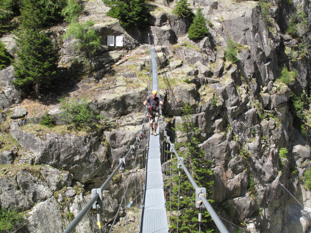 Axel auf der Nepalh&auml;ngebr&uuml;cke