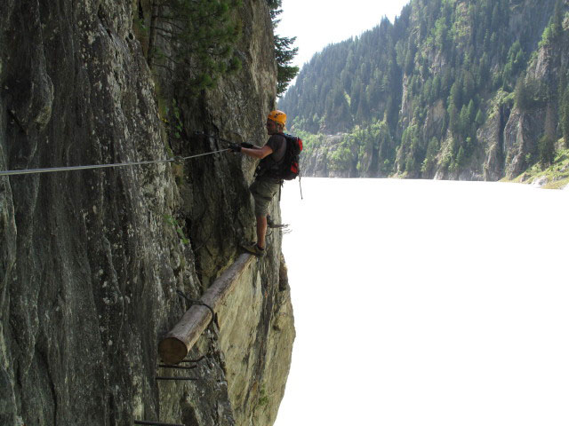 Axel in der linken Uferroute