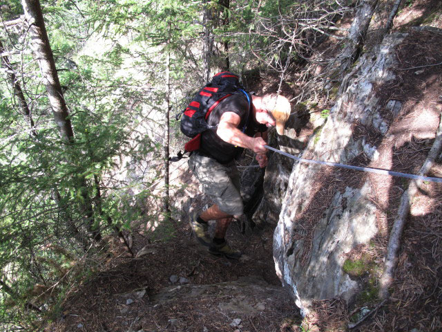 Axel zwischen 'Nasenl&ouml;cher' und Bietschbach