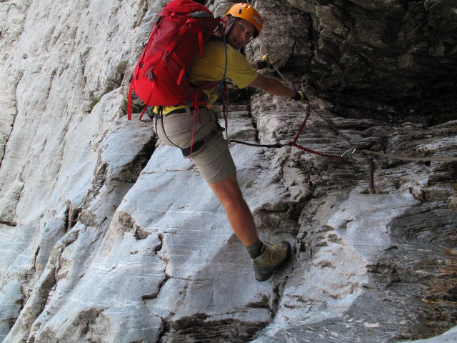 Osteggh&uuml;tte-Klettersteig: Ich