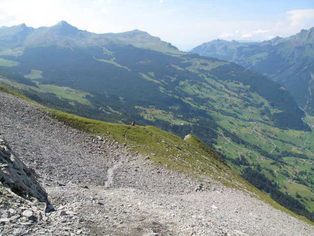 zwischen Osteggh&uuml;tte-Klettersteig und Eigertrail