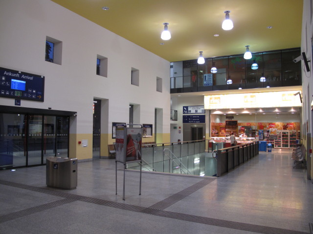 Bahnhof Bischofshofen, 544 m