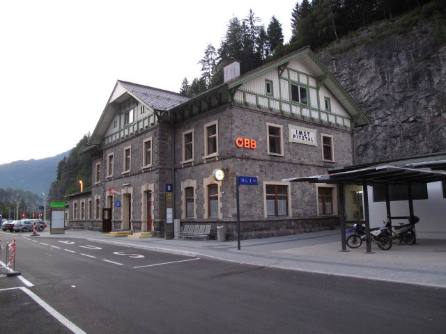 Bahnhof Imst-Pitztal, 716 m (10. Sep.)