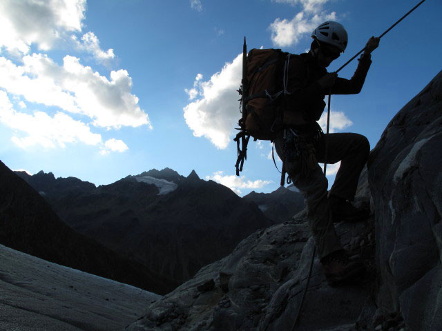 Christoph beim Taschachferner (10. Sep.)