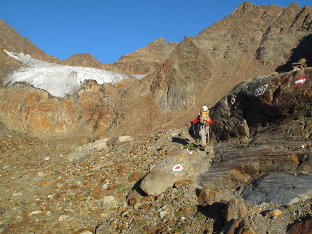 Christoph am Neuen Offenbacher H&ouml;henweg zwischen Weg 925 und Eiskasten (11. Sep.)