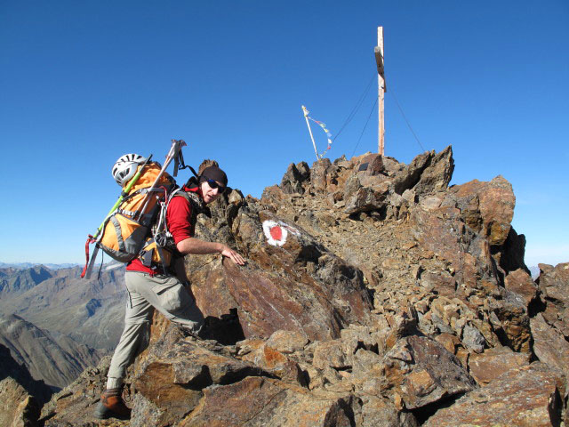 Christoph am Wurmtaler Kopf, 3.225 m (11. Sep.)