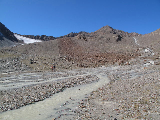 Gudrun und Christoph am Offenbacher H&ouml;henweg beim Rifflbach (11. Sep.)