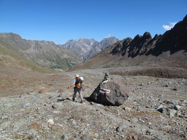 Christoph am Offenbacher H&ouml;henweg zwischen Die L&ouml;cher und Rifflsee (11. Sep.)