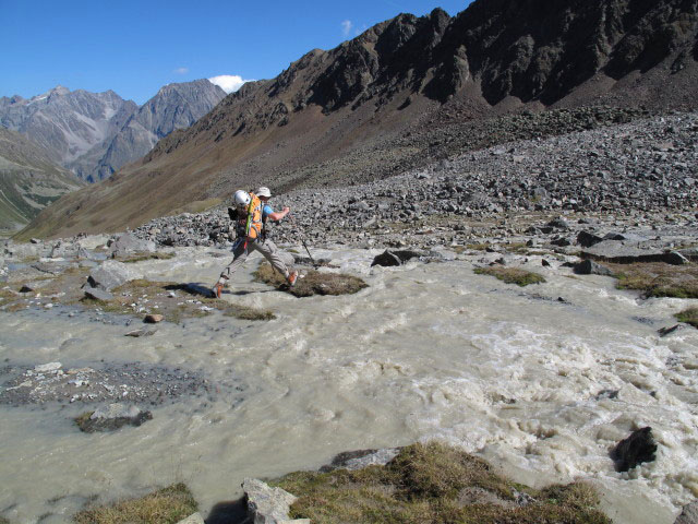 Christoph am Offenbacher Höhenweg beim Rifflbach (11. Sep.)