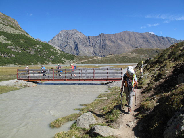Christoph am Offenbacher H&ouml;henweg zwischen Die L&ouml;cher und Rifflsee (11. Sep.)