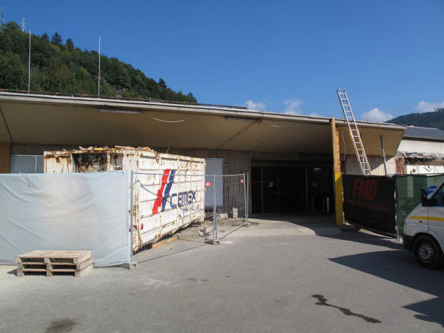 Bahnhof Bruck an der Mur, 489 m (16. Sep.)