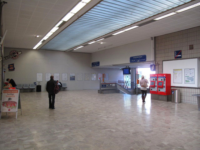 Bahnhof Bruck an der Mur, 489 m (16. Sep.)