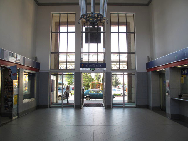 Bahnhof Knittelfeld, 628 m (16. Sep.)