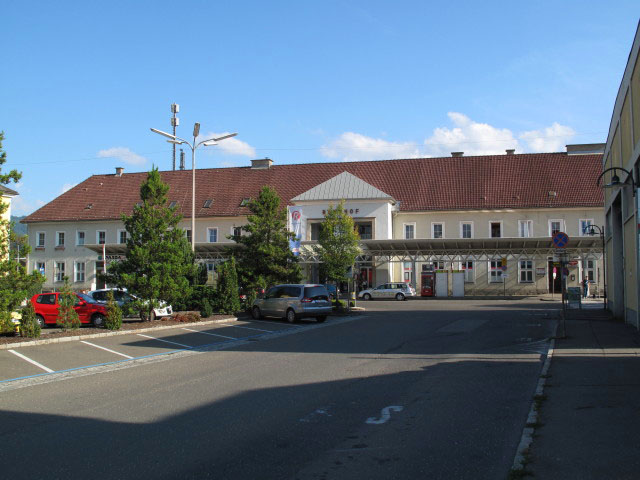 Bahnhof Knittelfeld, 628 m (16. Sep.)
