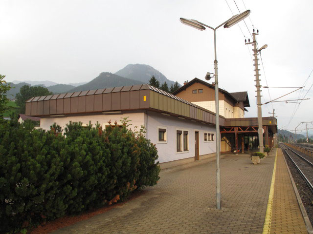 Bahnhof Mautern, 692 m (17. Sep.)