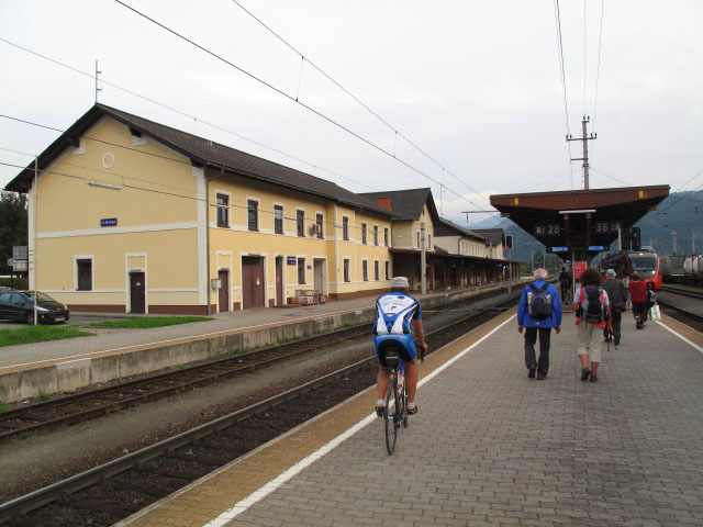 Bahnhof St. Michael, 596 m (17. Sep.)