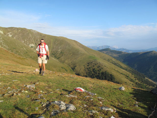 Ich zwischen Totengraben und Kumpitzstein (17. Sep.)
