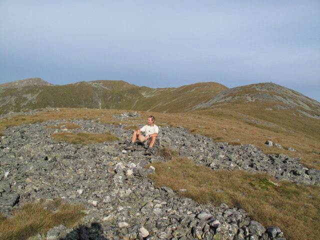 Ich auf der Lamprechth&ouml;he, 2.114 m (17. Sep.)