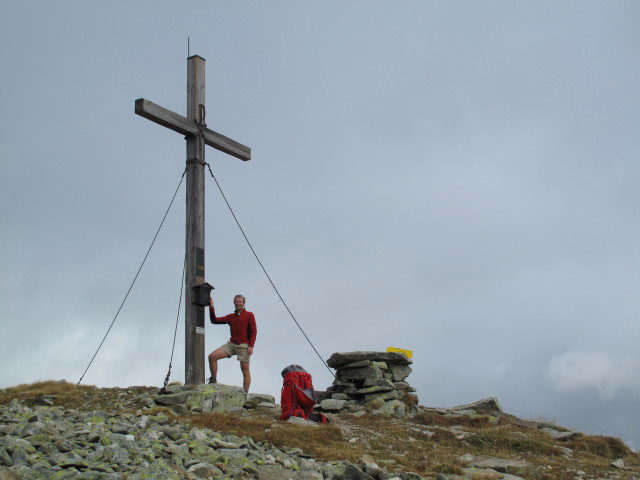 Ich am Seckauer Zinken, 2.397 m (17. Sep.)
