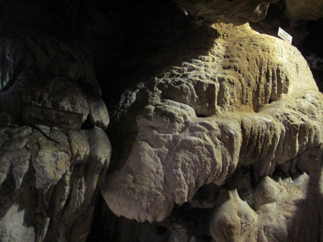 'Kleiner Kaskadenfall' und 'Gro&szlig;er Kaskadenfall' der Nixh&ouml;hle