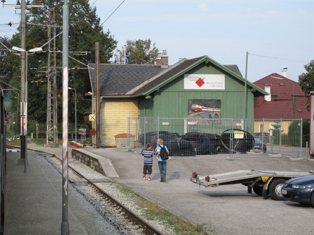 Bahnhof Hofstetten-Gr&uuml;nau, 318 m