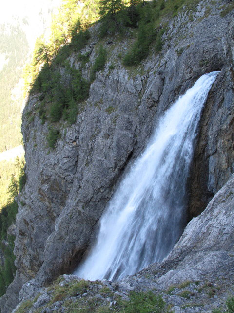 Entschlingef&auml;ll vom Ch&auml;ligang-Klettersteig aus
