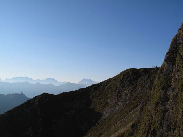 vom Gantrisch-Klettersteig Richtung S&uuml;den