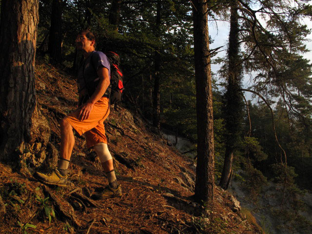 Andreas zwischen Brodh&uuml;si und Sunnighorn-Klettersteig