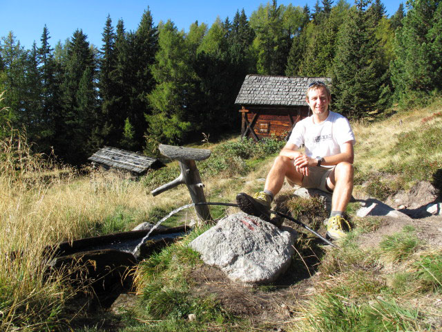 Ich bei der Geigerh&uuml;tte, 1.962 m (1. Okt.)
