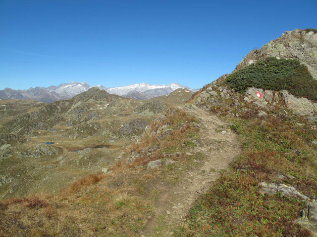 Pfunderer H&ouml;henweg zwischen Sambock und Weg 68 (1. Okt.)