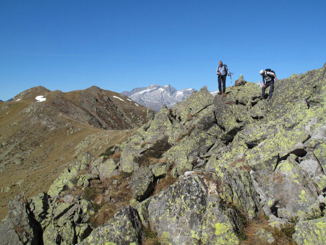 Pfunderer H&ouml;henweg zwischen Weg 67 und Plattnerspitz (1. Okt.)
