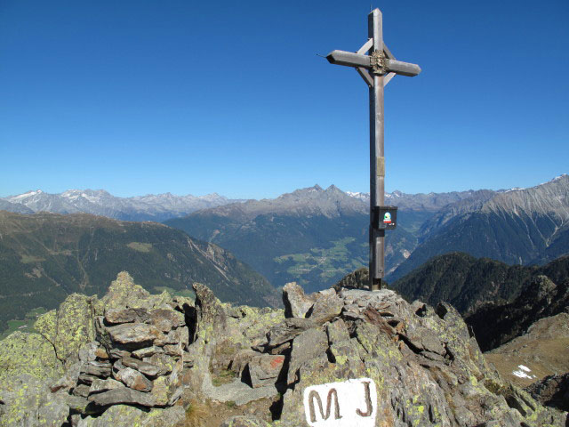Bärentaler Spitze, 2.450 m (1. Okt.)