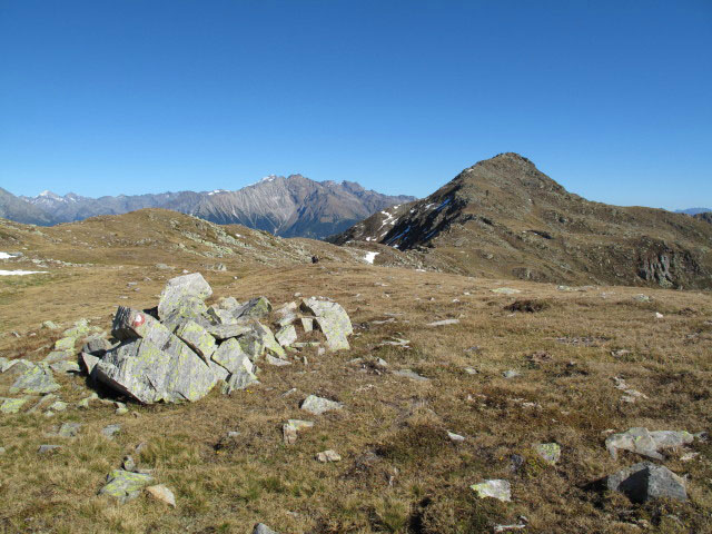 Pfunderer H&ouml;henweg zwischen B&auml;rentaler Spitze und Putzenh&ouml;he (1. Okt.)