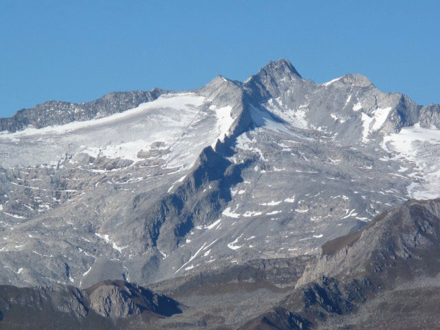 Großer Möseler vom Pfunderer Höhenweg aus (1. Okt.)