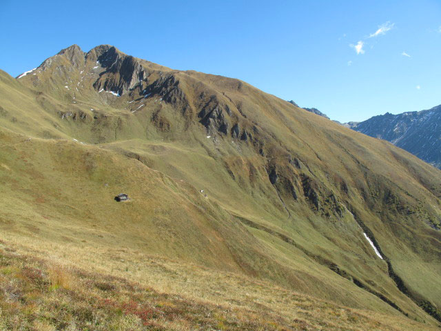Mitterhoferalm vom Pfunderer H&ouml;henweg aus (2. Okt.)