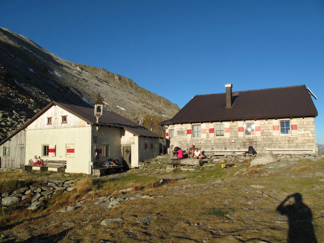 Bivacco E. Miglioranza und Edelrauth&uuml;tte, 2.545 m (2. Okt.)