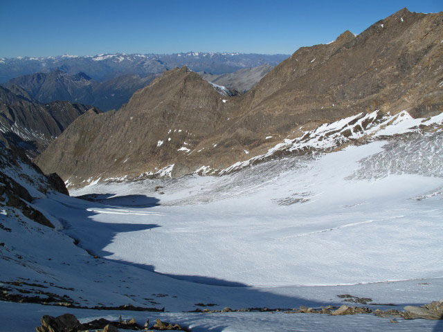 Wei&szlig;karferner von Weg 1A aus (3. Okt.)