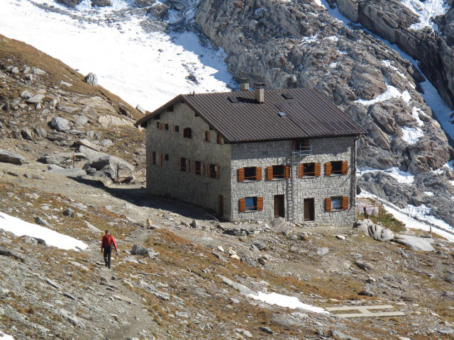 Hochfeilerh&uuml;tte, 2.710 m (3. Okt.)