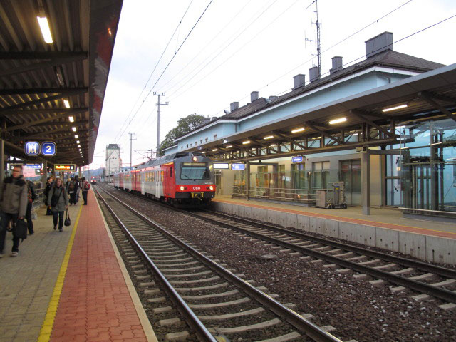 Bahnhof P&ouml;chlarn, 214 m