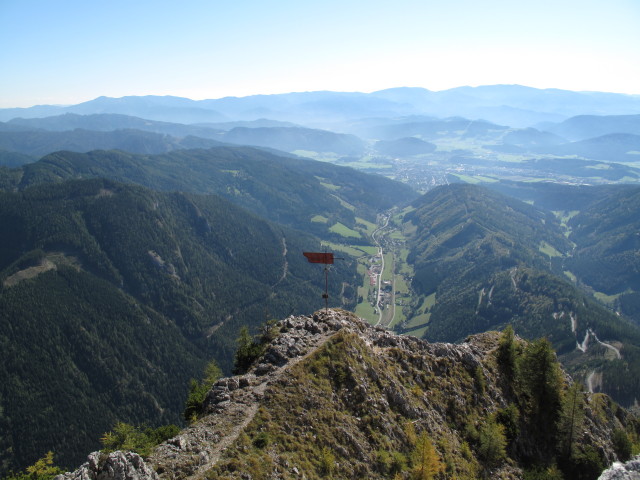 Grete Klinger-Klettersteig: Fahnenk&ouml;pfl (15. Okt.)
