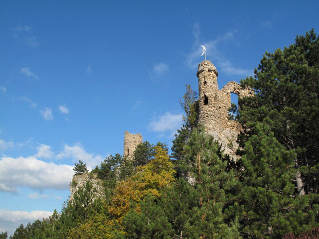 Ruine T&uuml;rkensturz, 610 m