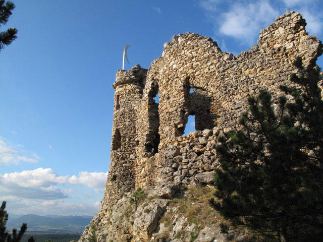 Ruine T&uuml;rkensturz, 610 m
