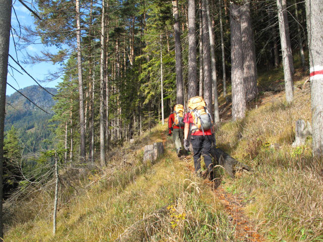 Christoph und Gudrun zwischen Schwarzau im Gebirge und Waldfreundeh&uuml;tte