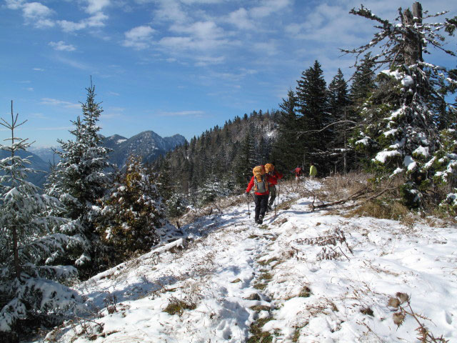 Gudrun und Christoph zwischen Obersberg und B&auml;renk&ouml;pfl