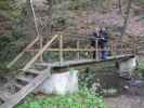 Katharina und Franz beim Thumeritzbach zwischen Hirschbergmühle und Drosendorf