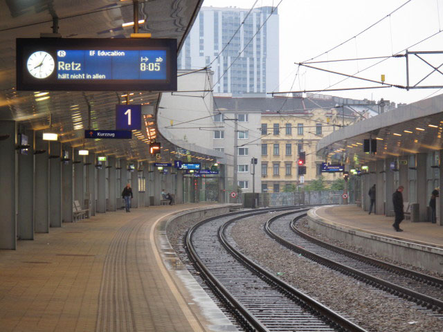 Haltestelle Wien Traisengasse