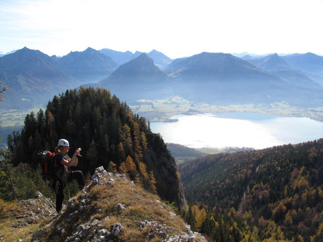 Sonja zwischen Sommeraustein und K&auml;ferwandl