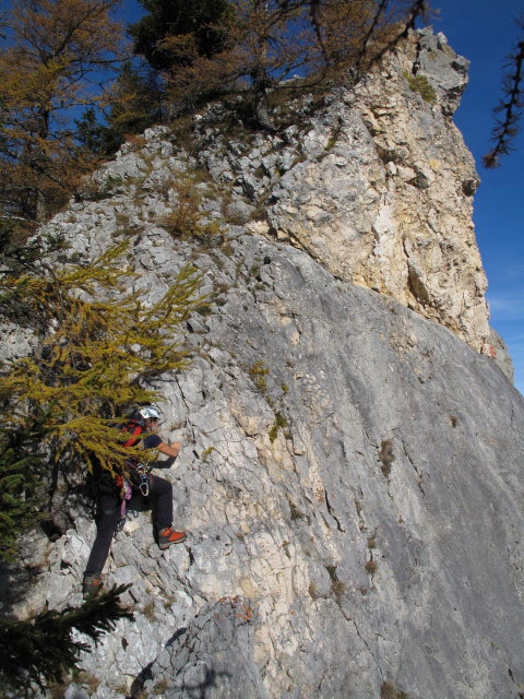 Sonja zwischen Sommeraustein und K&auml;ferwandl
